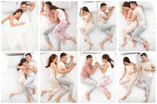 Couple Sleeping Positions For A Better Night of Sleep